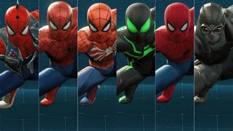 all spider man ps4 suits|superior spider man suit ps4.